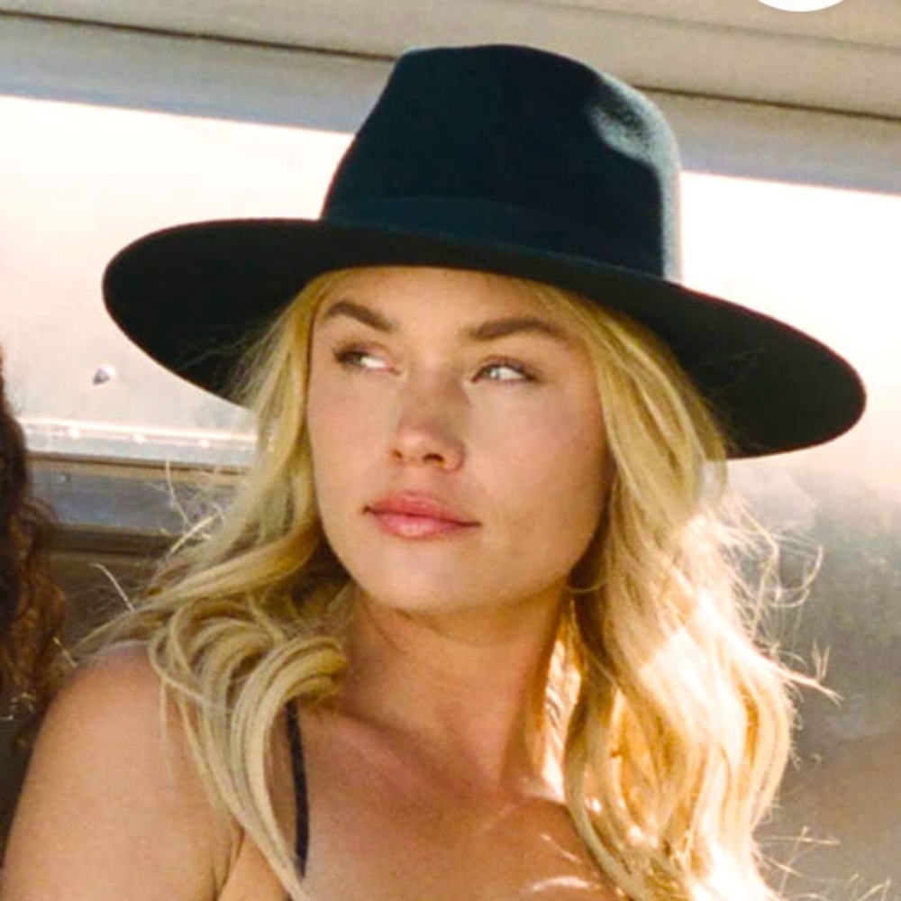 Black Fedora Hat